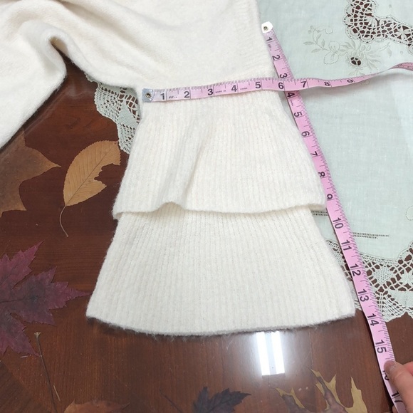 Madewell Tiered Ruffle Sleeve Sweater - Picture 8 of 10